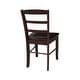 preview thumbnail 31 of 128, International Concepts Solid Wood Madrid Ladderback Chairs, Set of 2 - N/A