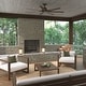 preview thumbnail 20 of 59, Hunter 60" Downtown Windmill Outdoor Ceiling Fan w/ Wall Control, Damp-Rated - Indoor-Outdoor, Industrial, Modern - ENERGY STAR!