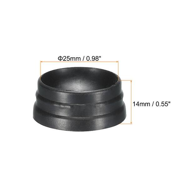 Wooden Ball Stand Display Base Dia 2.5cm Black for Crystal Ball Stone ...