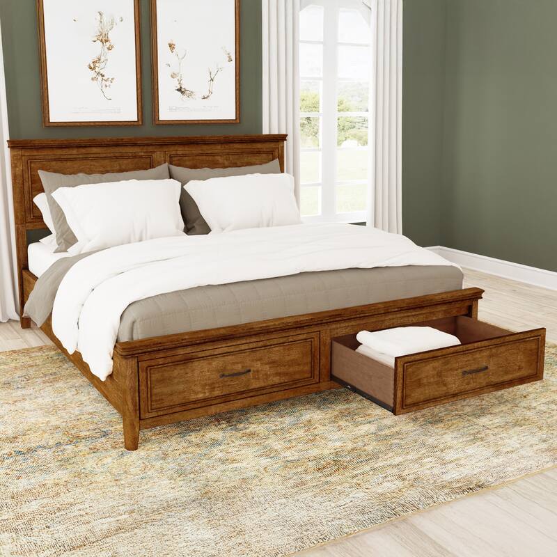 Simply Solid Saldana Storage Bedroom Set
