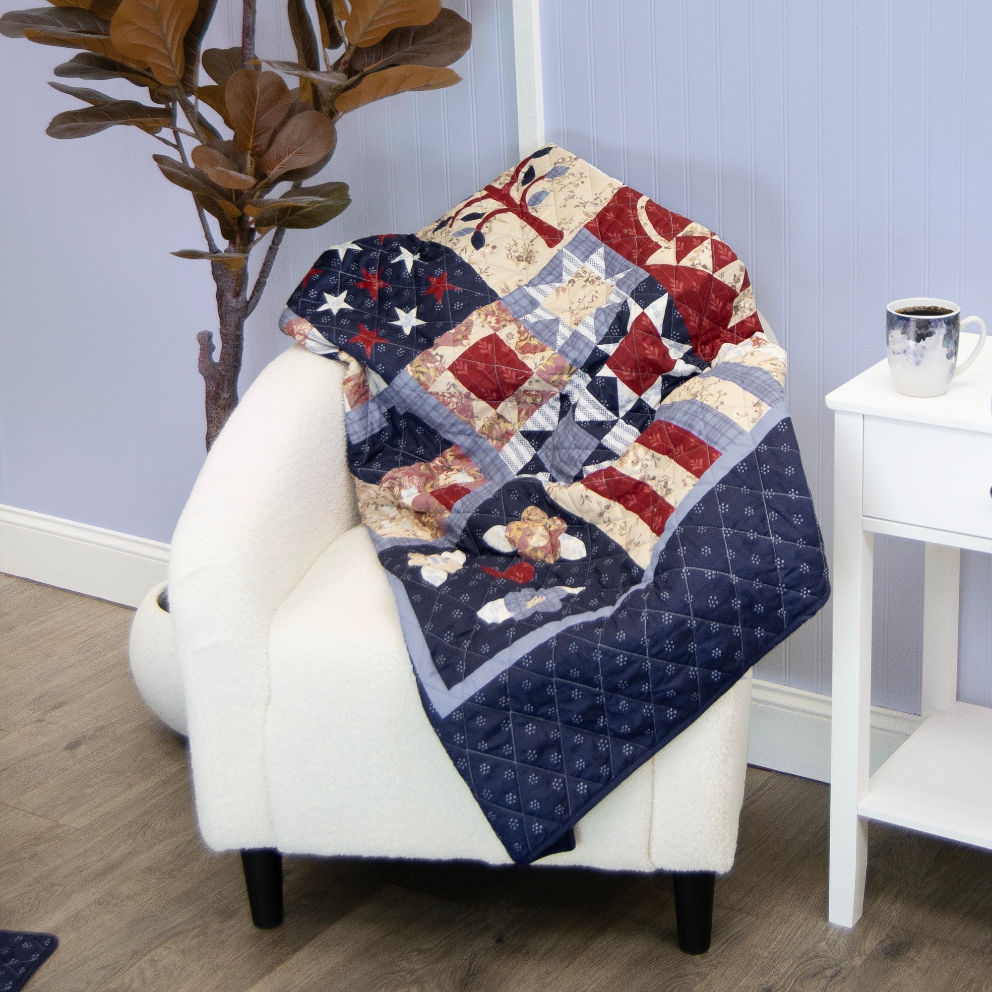 Donna Sharp County Fair Americana Throw