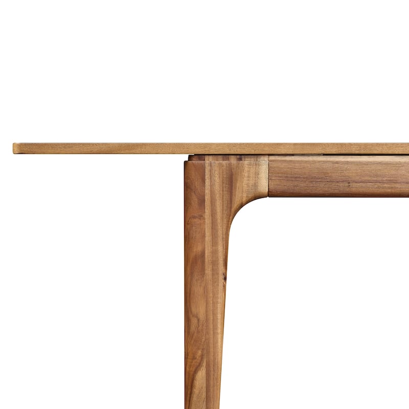 NPD Furniture Hereford 71-93" Extendable Acacia Wood Dining Table