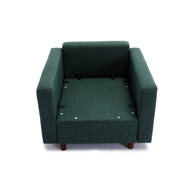 Single Seat Module Sofa Sectional Couch,Cushion Covers Nonremovable