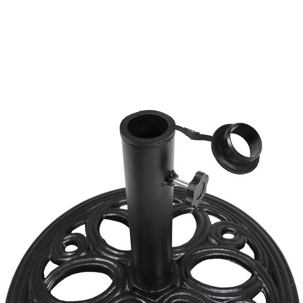 Shop Sunnydaze Heavy Duty Cast Iron Outdoor Patio Umbrella Base