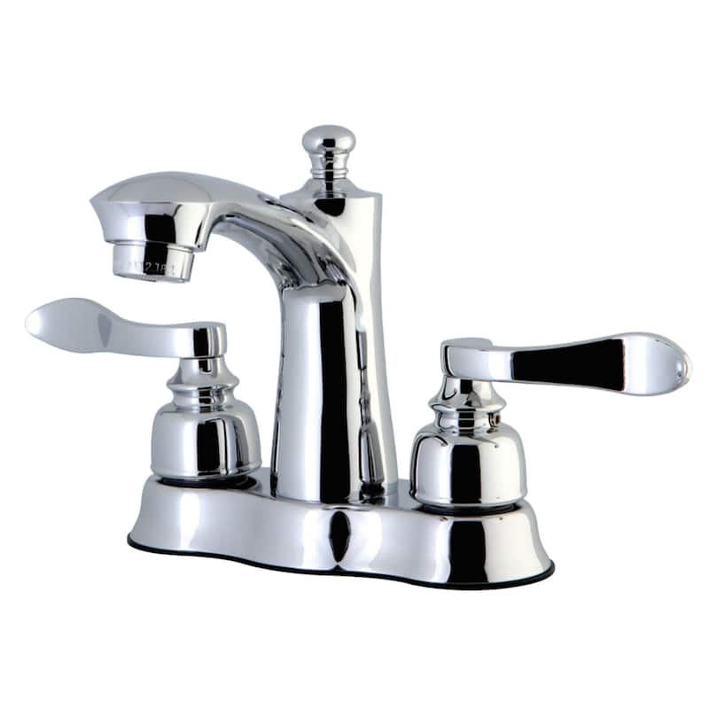 Kingston Brass NuWave French 1.2 GPM Centerset Bathroom Faucet with - Polished Chrome