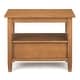 preview thumbnail 53 of 62, WYNDENHALL Norfolk SOLID WOOD 14 inch Wide Rectangle Transitional Narrow Side Table - 14 Inches wide
