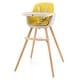 preview thumbnail 3 of 46, Costway 3 in 1 Convertible Wooden High Chair Toddler Feeding Chair - See Details Yellow