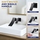 preview thumbnail 4 of 29, WOWOW Single Handle Wall Mounted Bathroom Basin Faucet