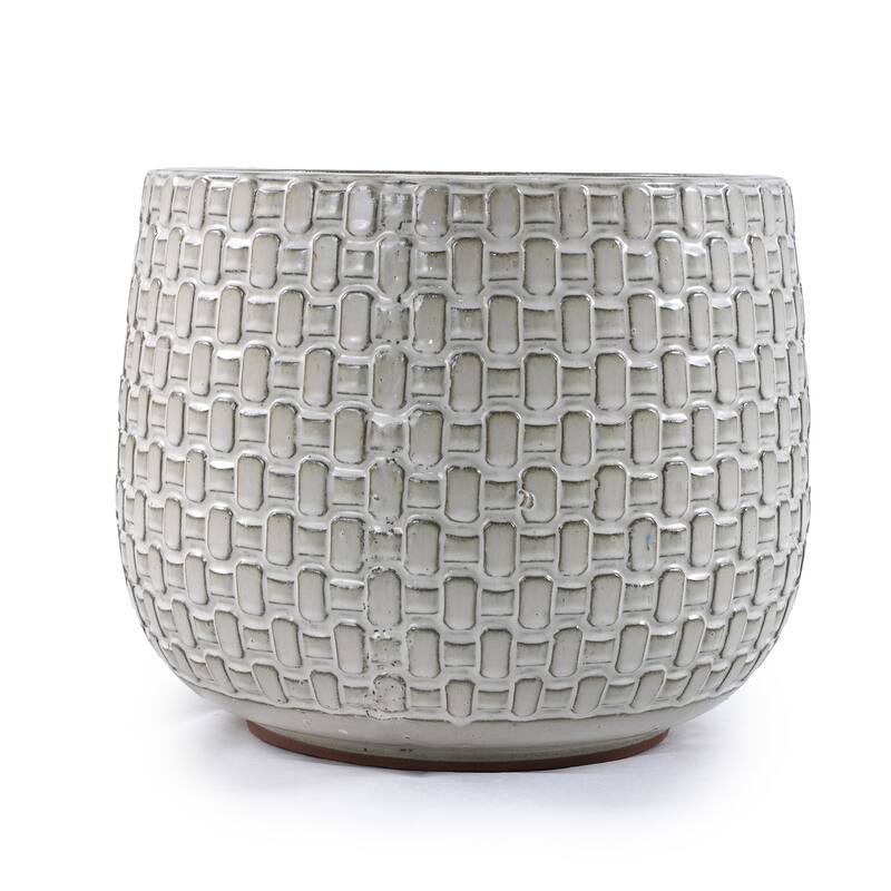 Modern Ceramic Flowerpot (Set of 3)