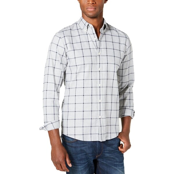 michael kors men's button down shirts