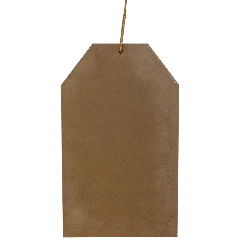 19.5" Snowmen Merry Christmas Tag Wall Sign