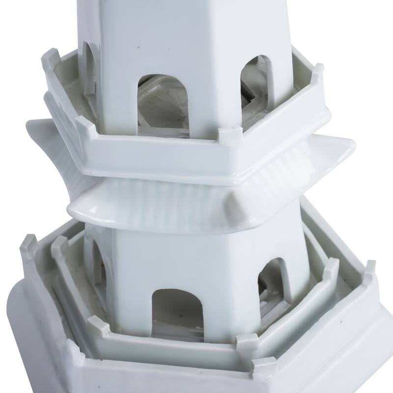 White Pagoda 5 Tier