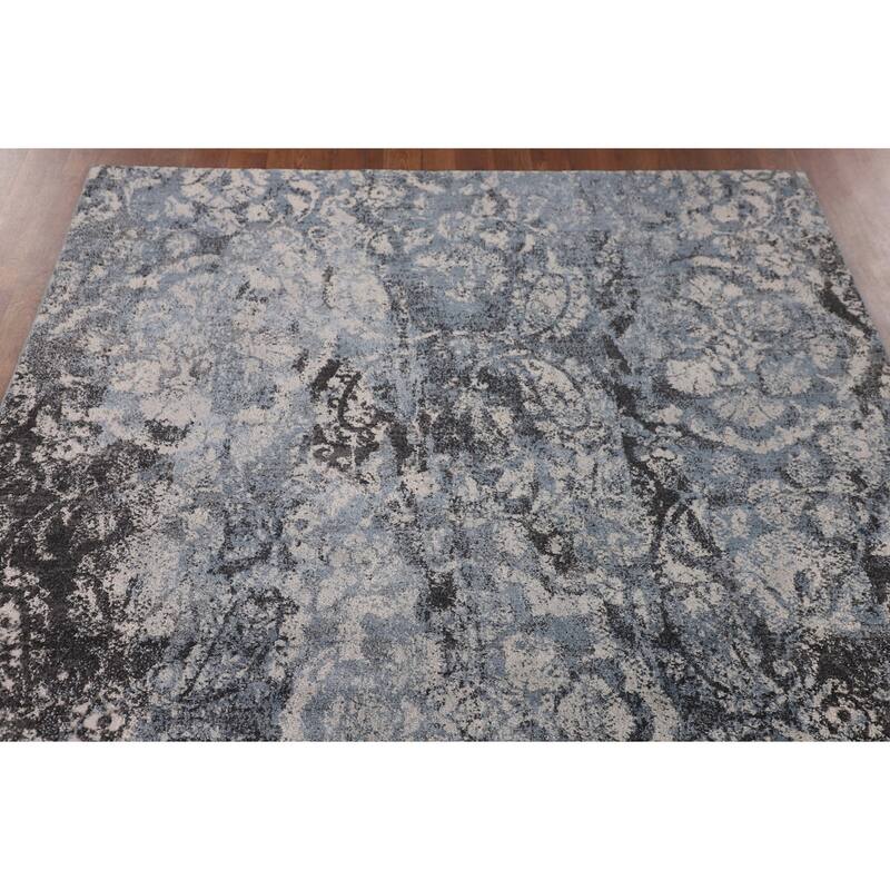 Blue Art & Craft Turkish Area Rug Machine Made Carpet - 5'0" x 8'0"