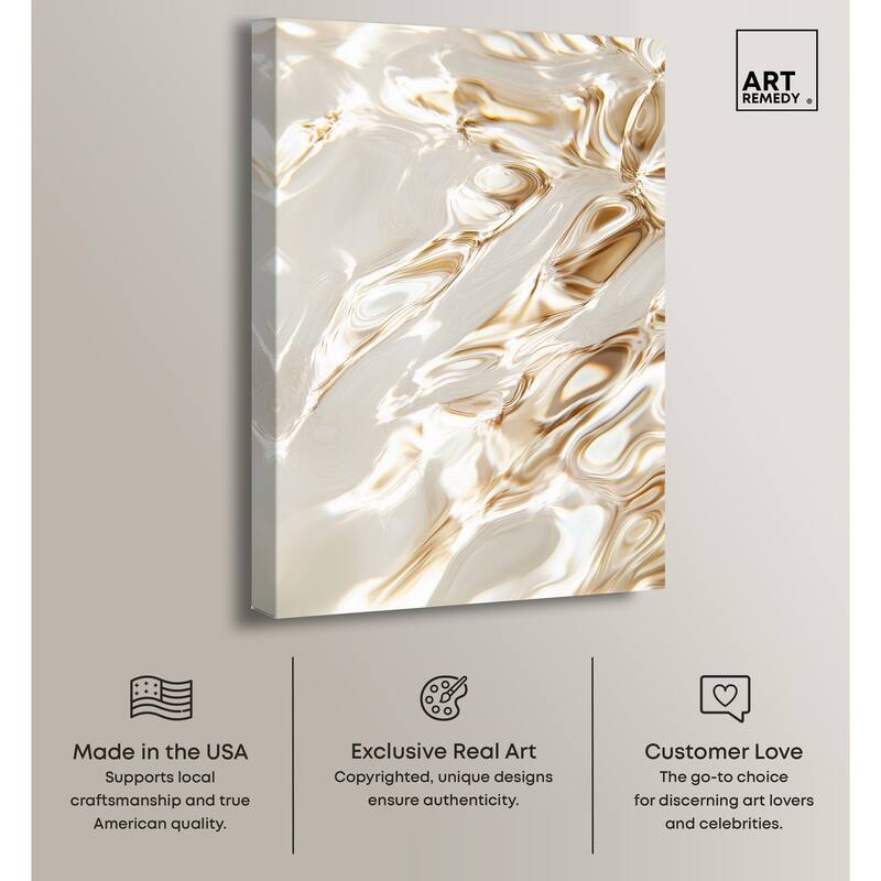 Light Reflections II Canvas by Art Remedy, Gallery Wrapped