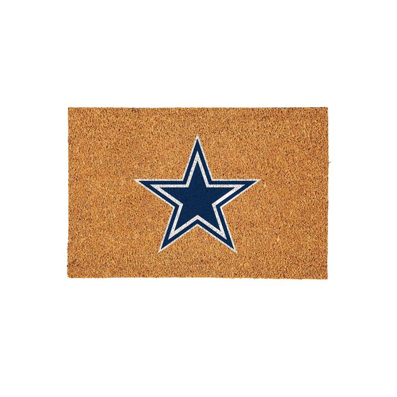 Dallas Cowboys Full Color Indoor/Outdoor Coir Mat