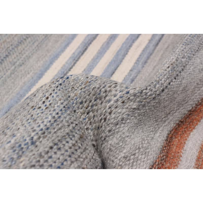 Boho Grey Kilim 5'0" x 8'2" - 5'0 x 8'2
