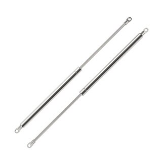 Stainless Steel Lift Support Struts 20 Inch Silver Tone Set of 2 ...