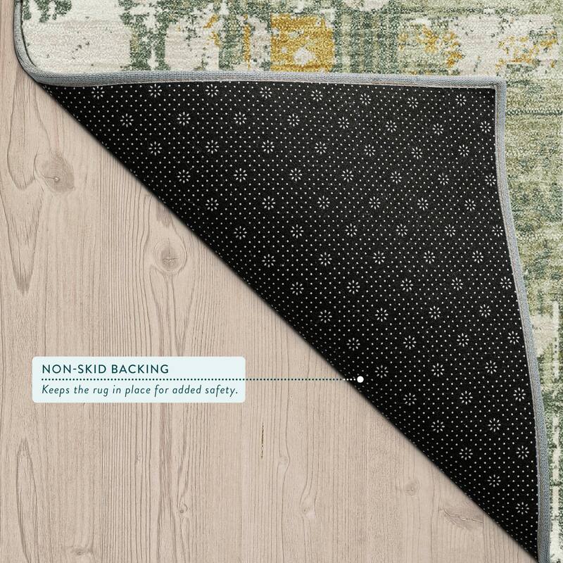 Machine Washable Indoor/ Outdoor Casual Foxfield Chantille Rug