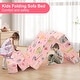 preview thumbnail 33 of 32, DoCred Kids Folding Sofa, Convertible Floor Mattress, Bed, Play Couch