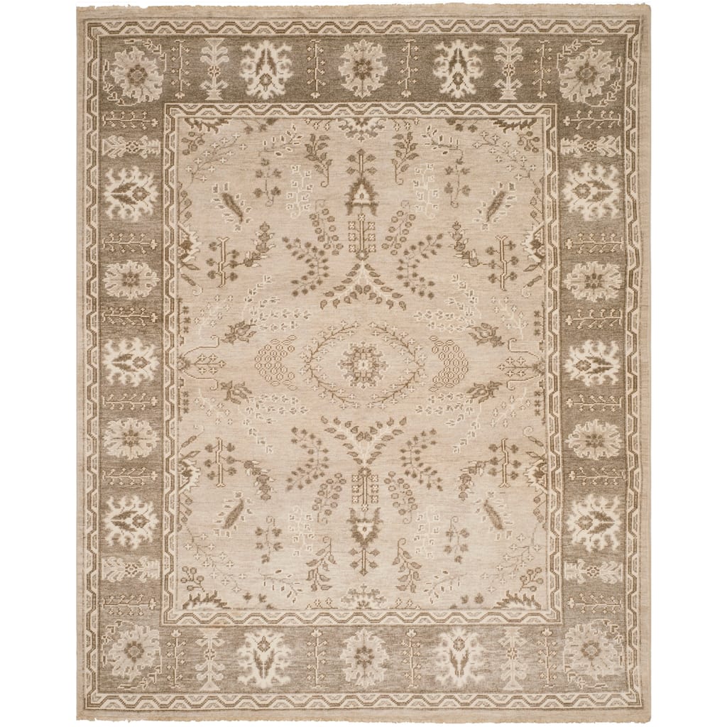 SAFAVIEH Couture Hand-knotted Oushak Liva Traditional Oriental Wool Rug