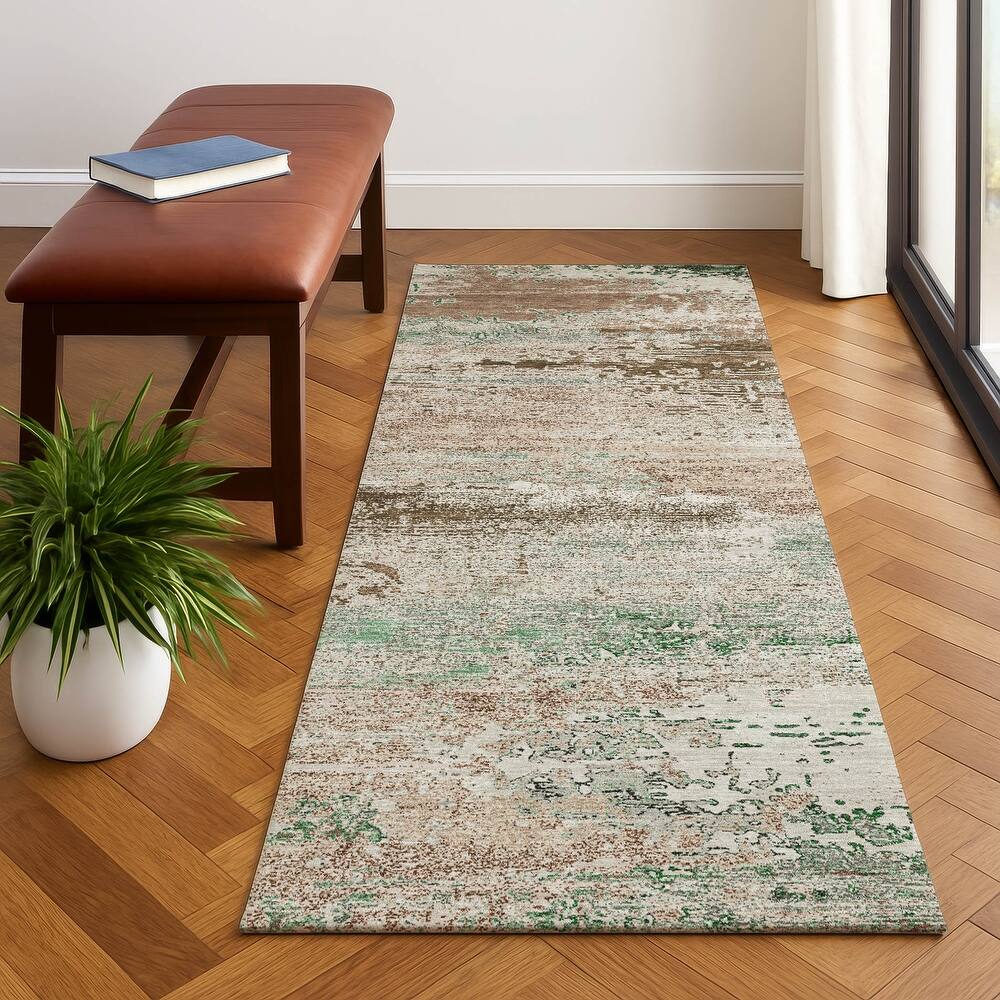 Premium Washable Super Soft Abstract Modern Mayfield Rug