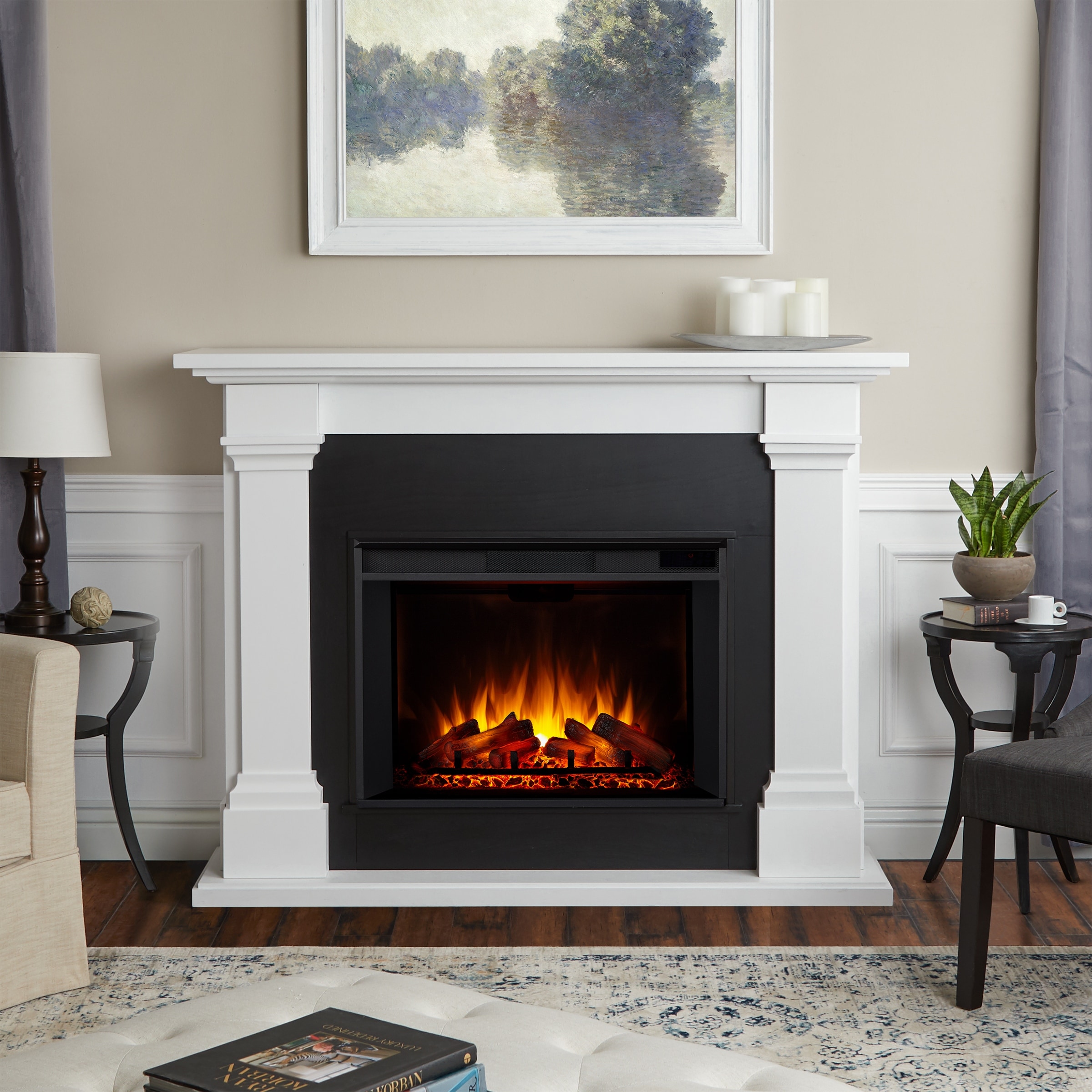 Real Flame Callaway Electric Grand Fireplace 63"