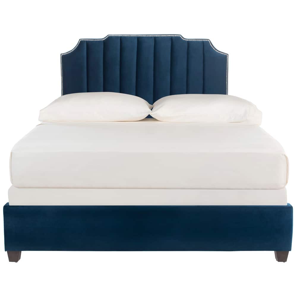 SAFAVIEH Alfreda Full Size Bed - Navy
