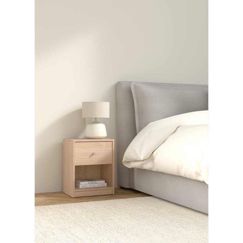 Porch & Den Portland 1 Drawer Nightstand - Set of 2