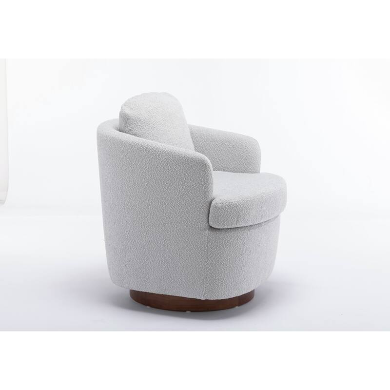 Fabric Swivel Accent Chair