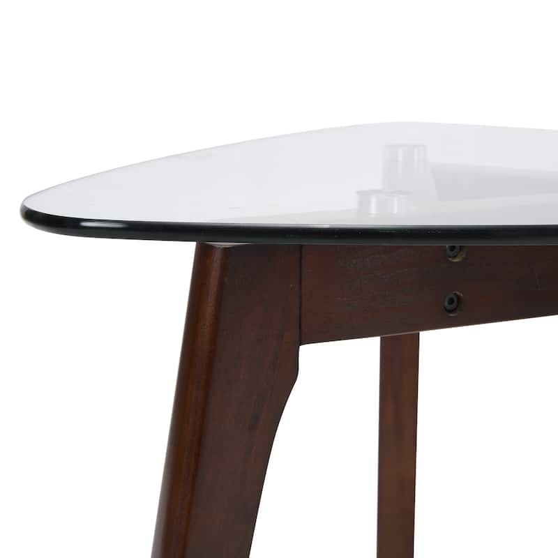 Wasco Indoor Wood and Glass Table Set by Christopher Knight Home