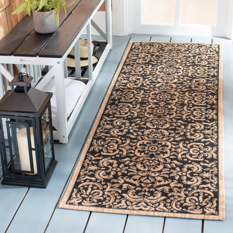 SAFAVIEH, Courtyard Orlanda Indoor/ Outdoor Waterproof Patio Backyard Rug