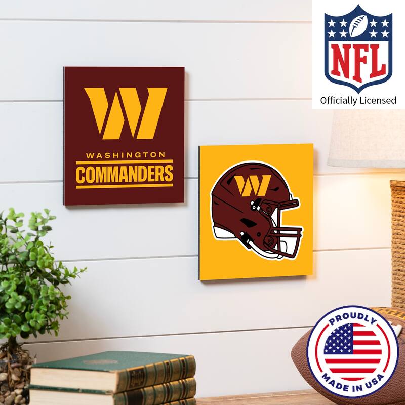 Washington Commanders Foam Core Wall Decor