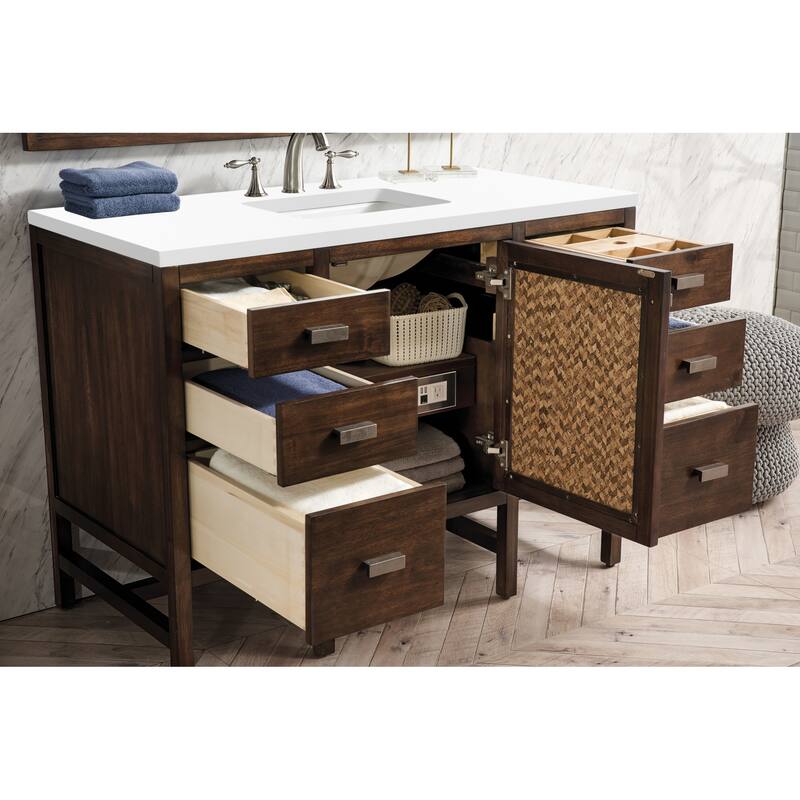 James Martin Vanities E444-V48-3WZ Addison 48" Free Standing Single