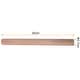 preview thumbnail 2 of 8, Rolling Pin Cylindrical Smooth Non-Stick Beech Wood Kitchen Roller 11.8 inch x 1.1 inch