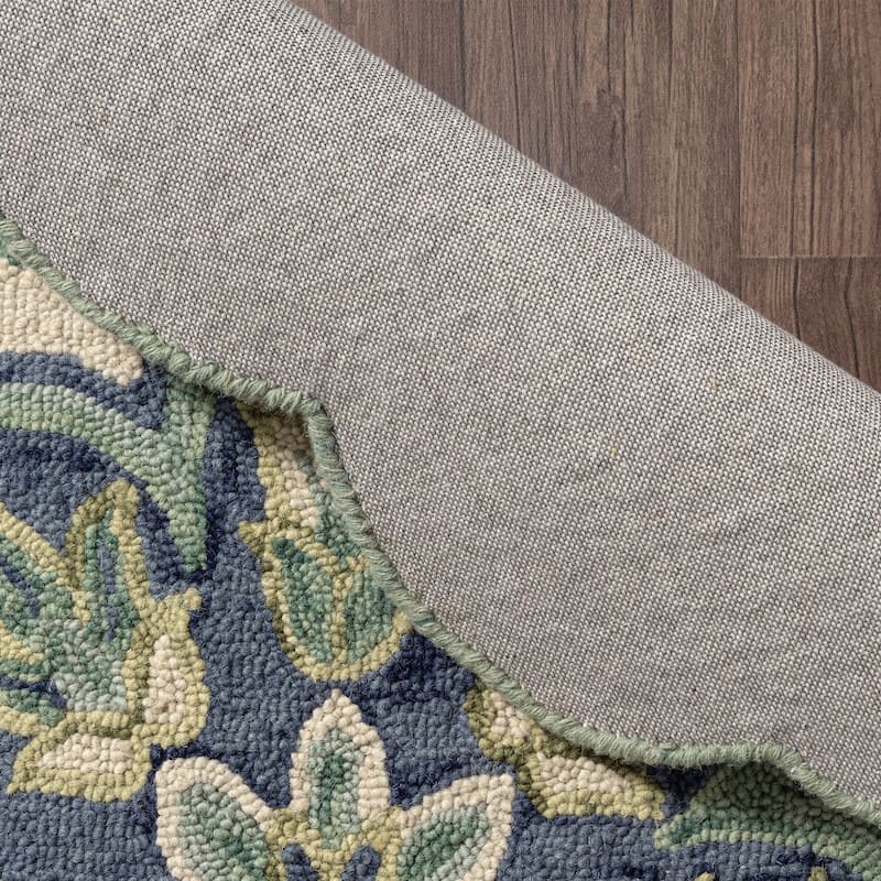 Sevita Dana Contemporary Medallion Hand-Tufted Wool Indoor Area Rug