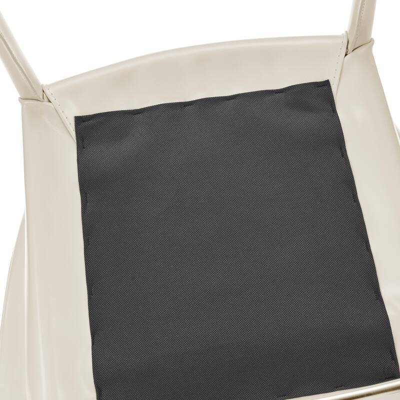 NPD Furniture Callie Recycled Leather Counter Stool