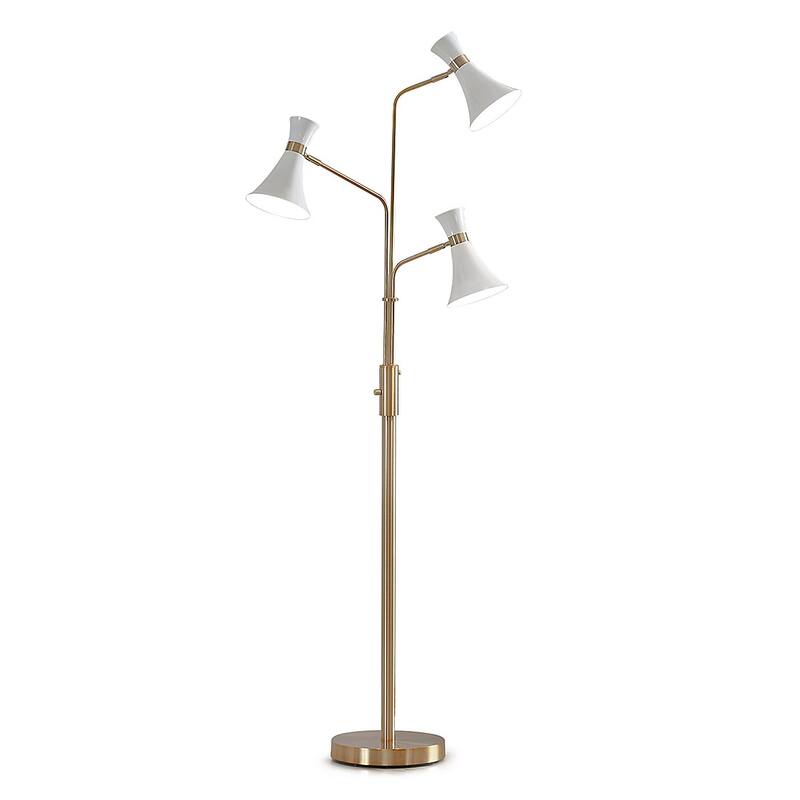 HOMEGLAM Bonnie 3-light Tree Floor Lamp