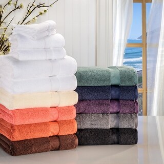 Miranda Haus Soft and Absorbent Zero Twist Cotton 6-piece Towel Set