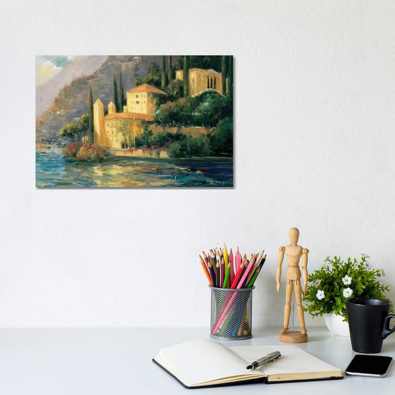 iCanvas "Lake Villa" by Allayn Stevens Canvas Print - 8x12x0.75