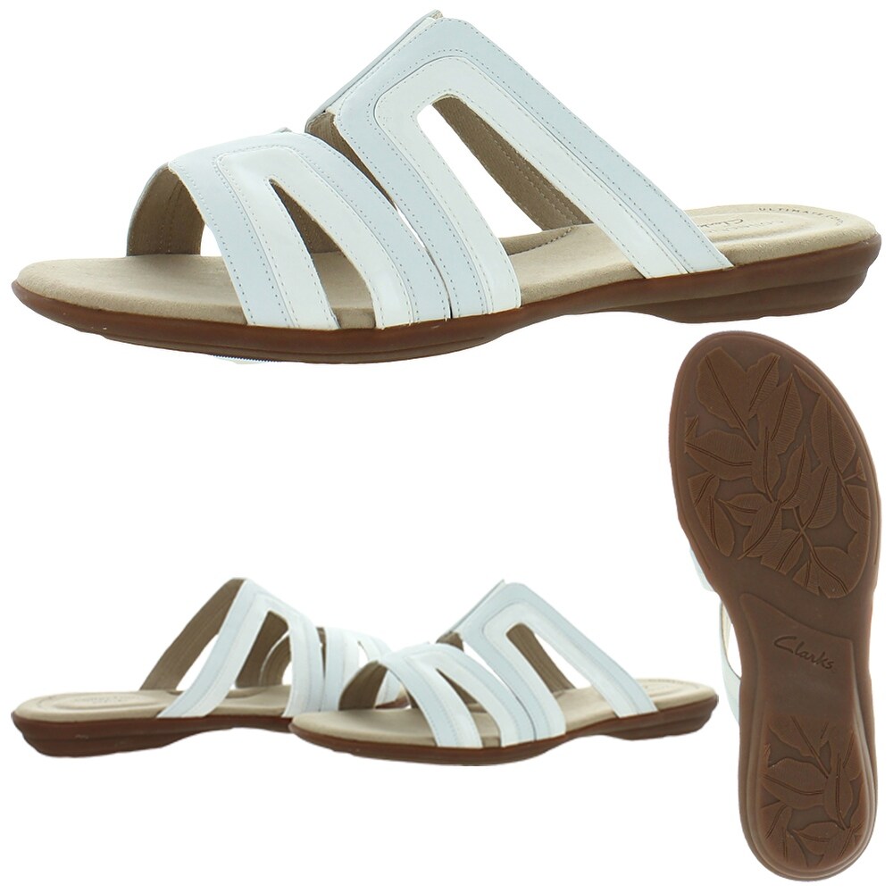 clarks wide slippers