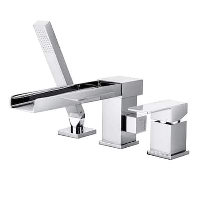 Single-Handle Deck-Mount Tub Faucet