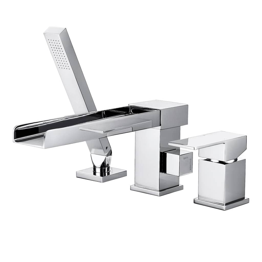 Single-Handle Deck-Mount Tub Faucet