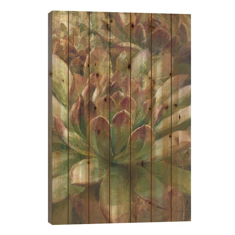 Nature Delight III Print On Wood by Danhui Nai - Multi-Color - 40x26x1.5