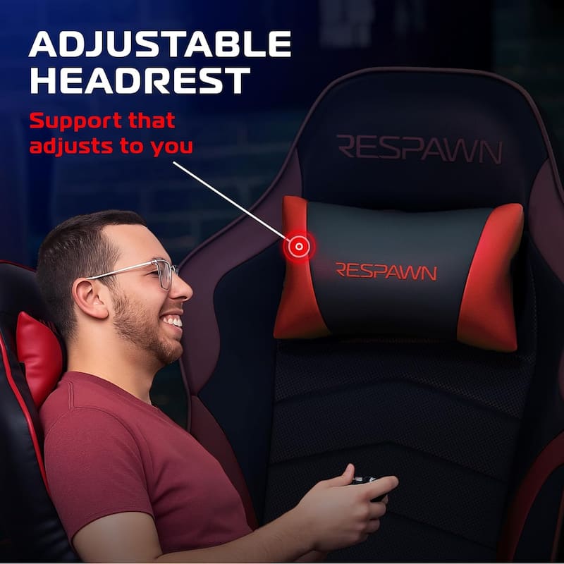 RESPAWN 900 Gaming Recliner - Reclining Gaming Chair with Footrest, Gaming Chair Recliner