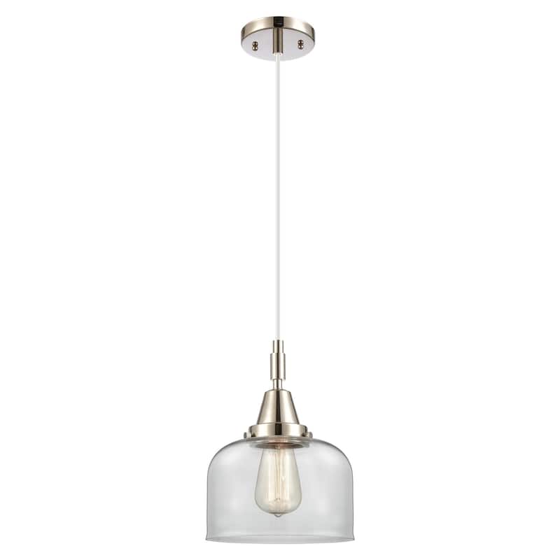 Innovations Lighting 447-1P-G72 Bell 8" Wide Mini Pendant with Clear