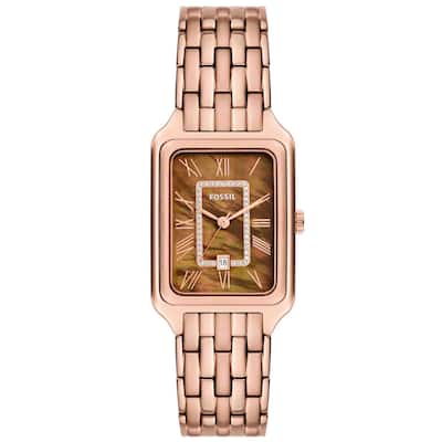 Fossil Women's Raquel Brown MOP Dial Watch - ES5323 - Mother of Pearl - 6 (36)