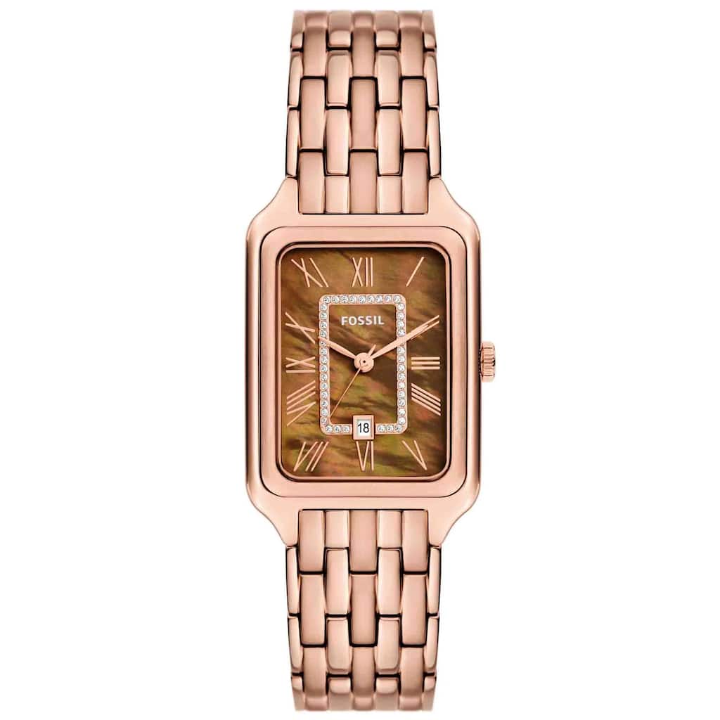 Fossil Women's Raquel Brown MOP Dial Watch - ES5323 - Mother of Pearl - 6 (36)