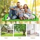 preview thumbnail 3 of 6, 60 Inches Platform Saucer Tree Swing Set Outdoor Rectangle Swing