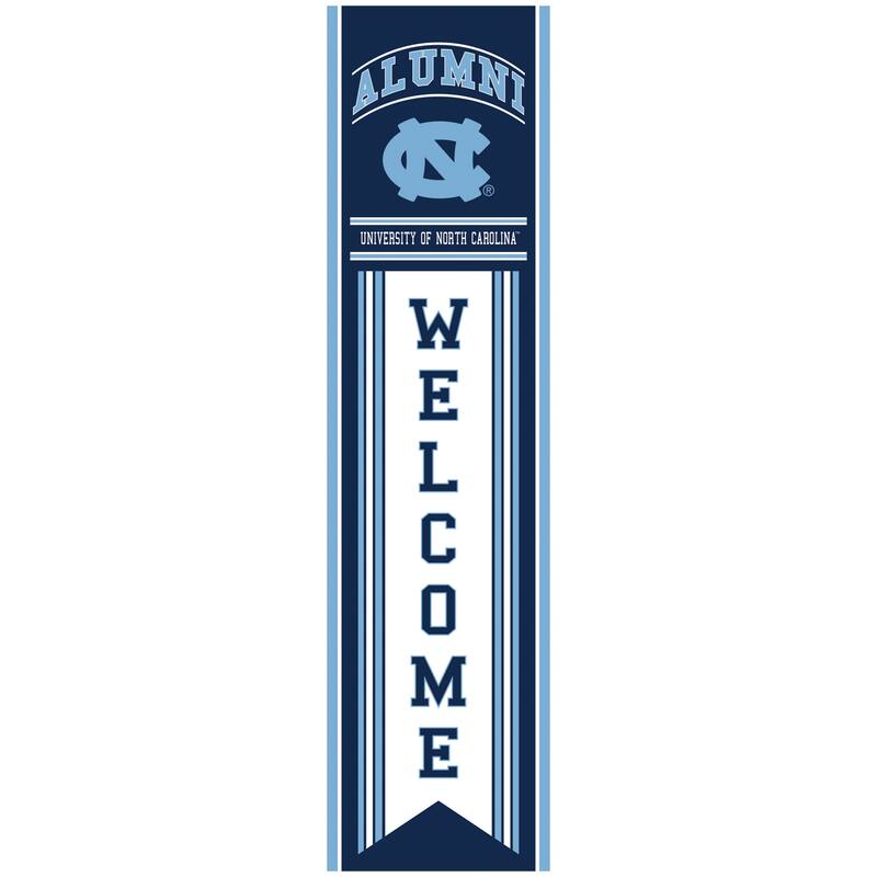 47" Porch Leaner Welcome Wall Sign, University of North Carolina - Multi