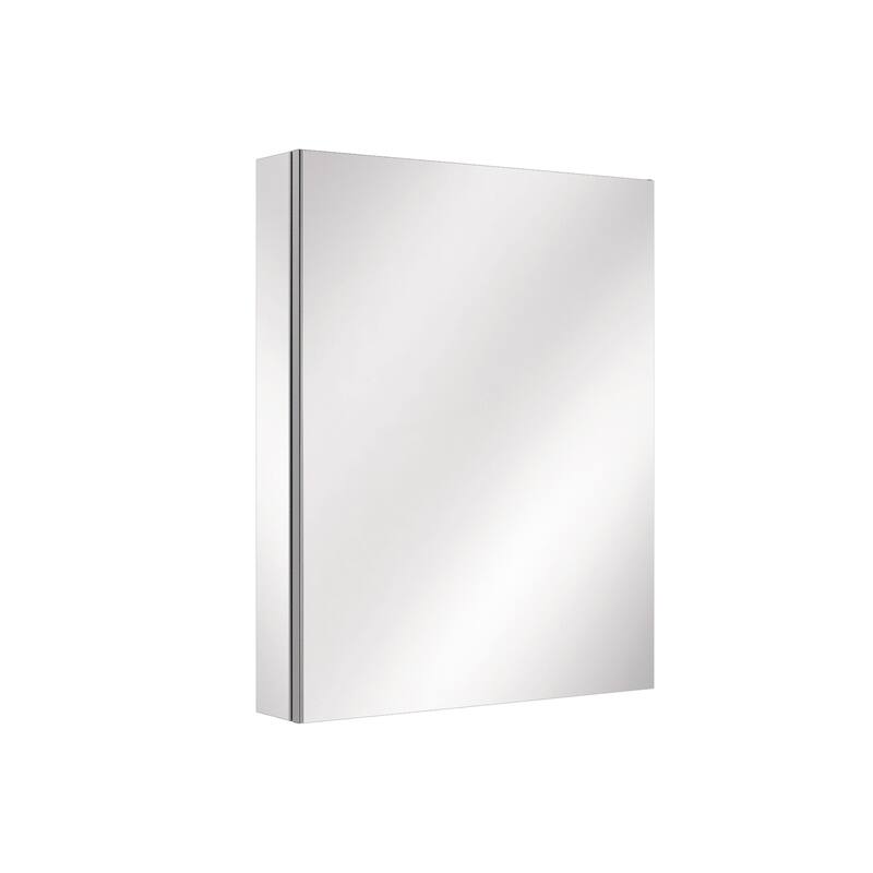 Topcraft Wall Mounted Aluminum Framed Medicine Cabinet